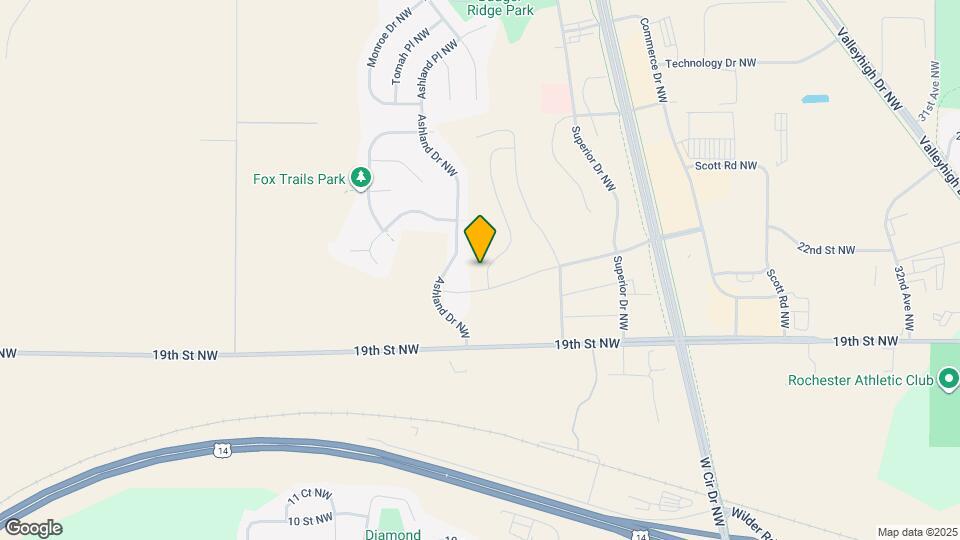 2127 Preserve Dr NW Map and Location Details