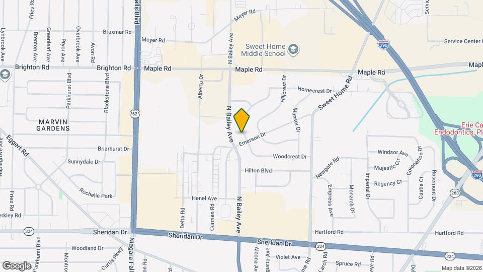 182 Woodcrest Dr Map and Location Details