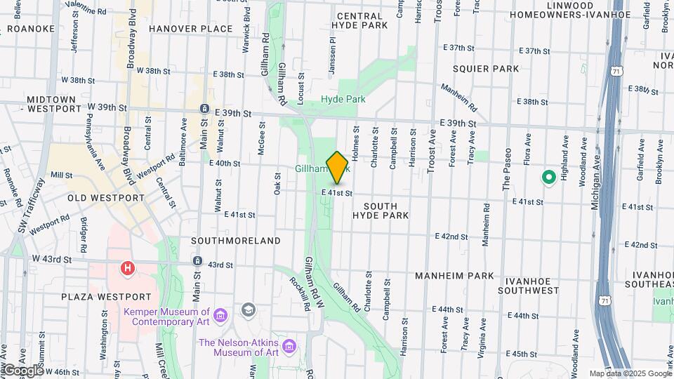 4045 Kenwood Ave Map and Location Details