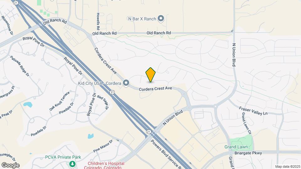 10023 Crews Gulch Ct. Map and Location Details
