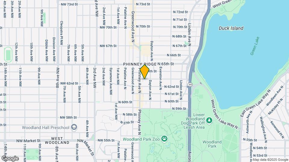 411 63rd St Map and Location Details