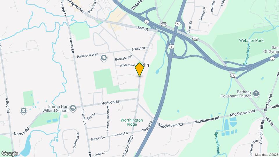 858 Worthington Ridge Map and Location Details