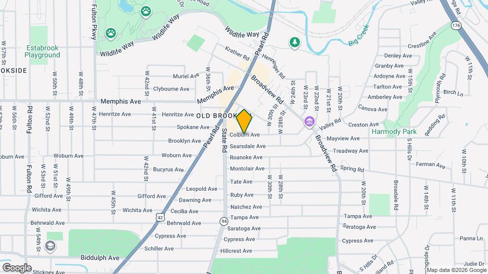 3217 Colburn Ave Map and Location Details