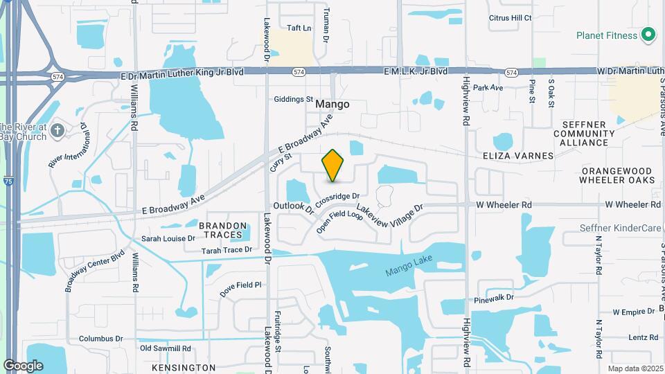 1651 Palm Leaf Dr Mapa y Detalles de la Ubicación