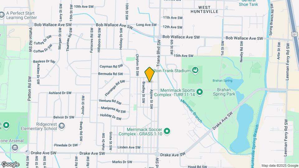 3218 Alpine St SW Map and Location Details