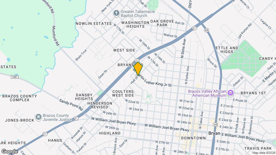 803 Hall St Mapa y Detalles de la Ubicación