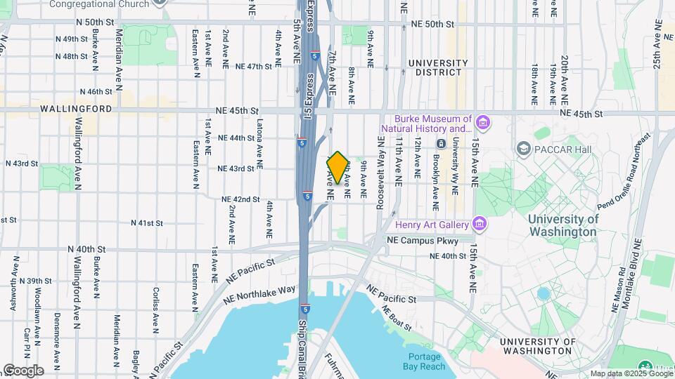 4216 7th Ave NE Mapa y Detalles de la Ubicación