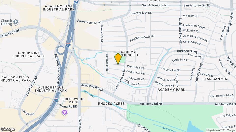 6332 Esther Ave NE Map and Location Details