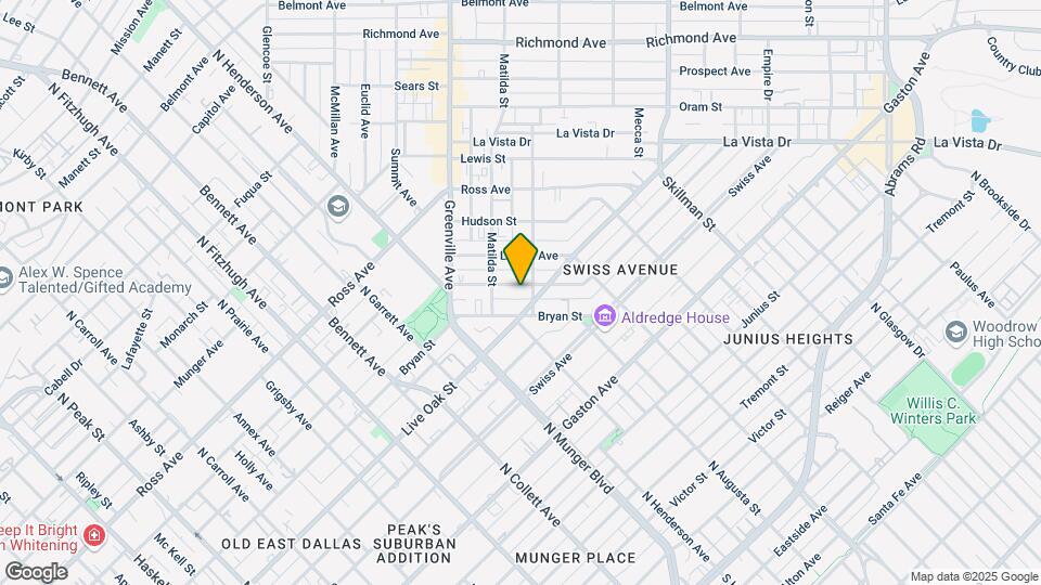 5810 Bryan Pkwy Map and Location Details