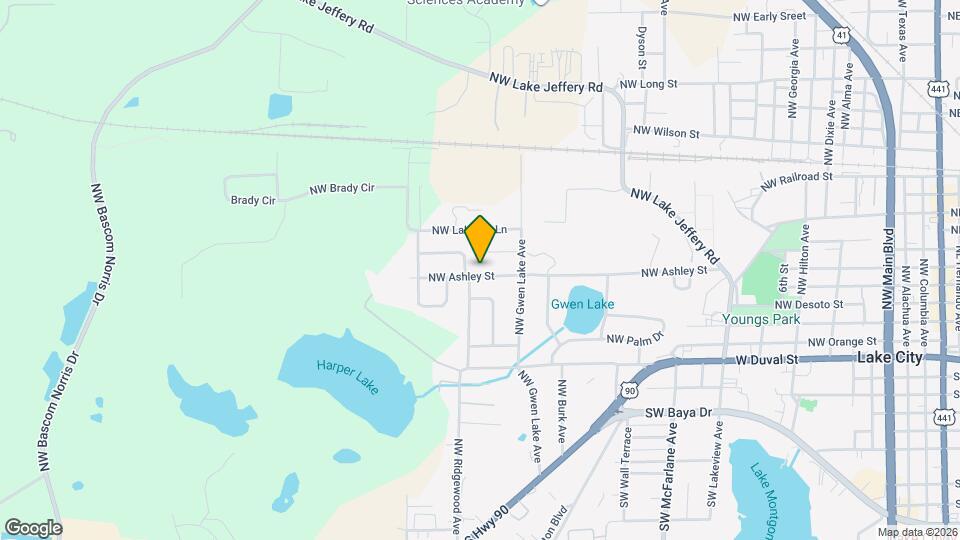 1151 NW Ashley St Map and Location Details