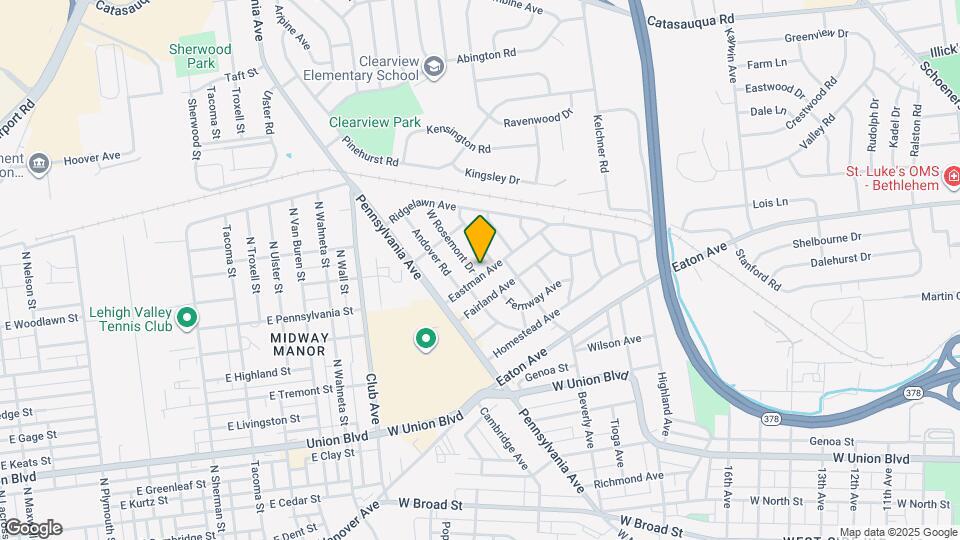 2030 Eastman Ave Map and Location Details