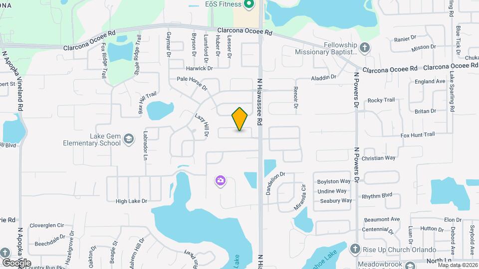 7025 White Trillium Cir Map and Location Details