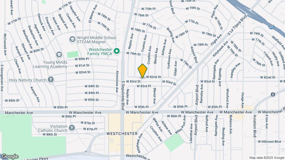 8208 Truxton Ave Map and Location Details
