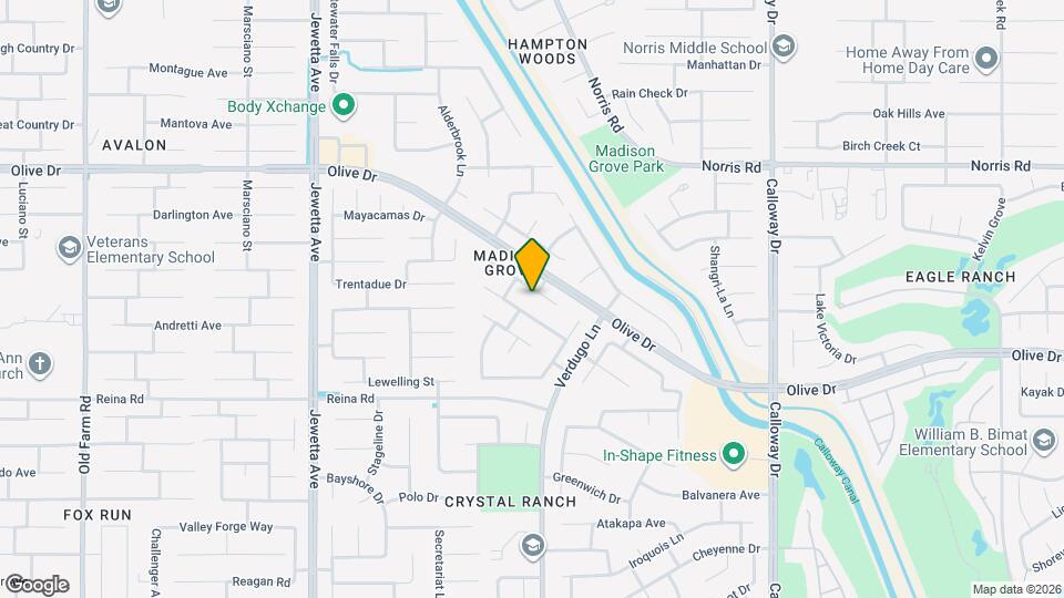 10503 Victoria Falls Ave Map and Location Details