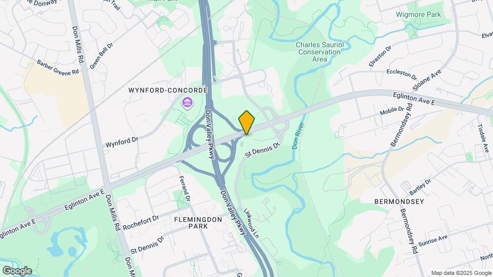 215 Wynford Dr Map and Location Details