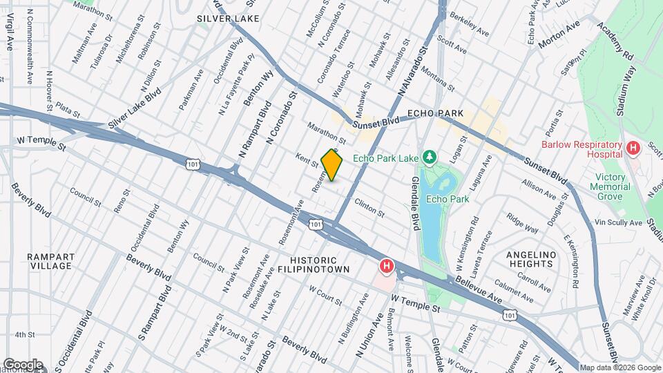 2135 Clinton St Map and Location Details