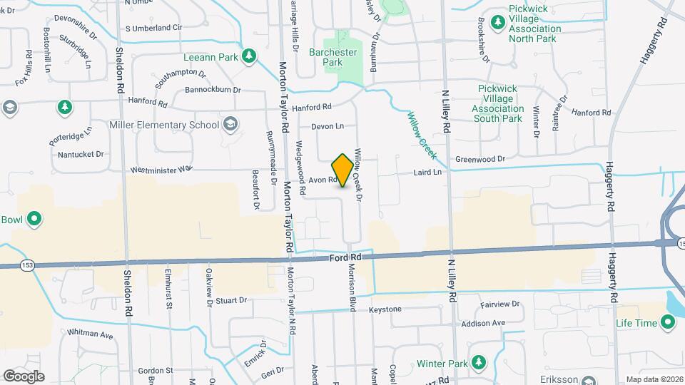 5806 Wedgewood Rd Map and Location Details