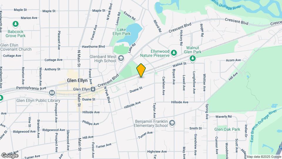 481 Duane Terrace Map and Location Details