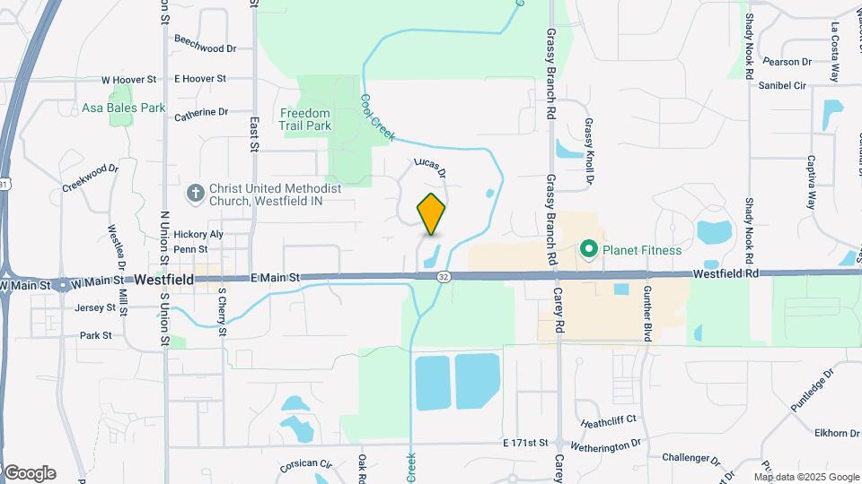 17651 Willow Creek Way Map and Location Details