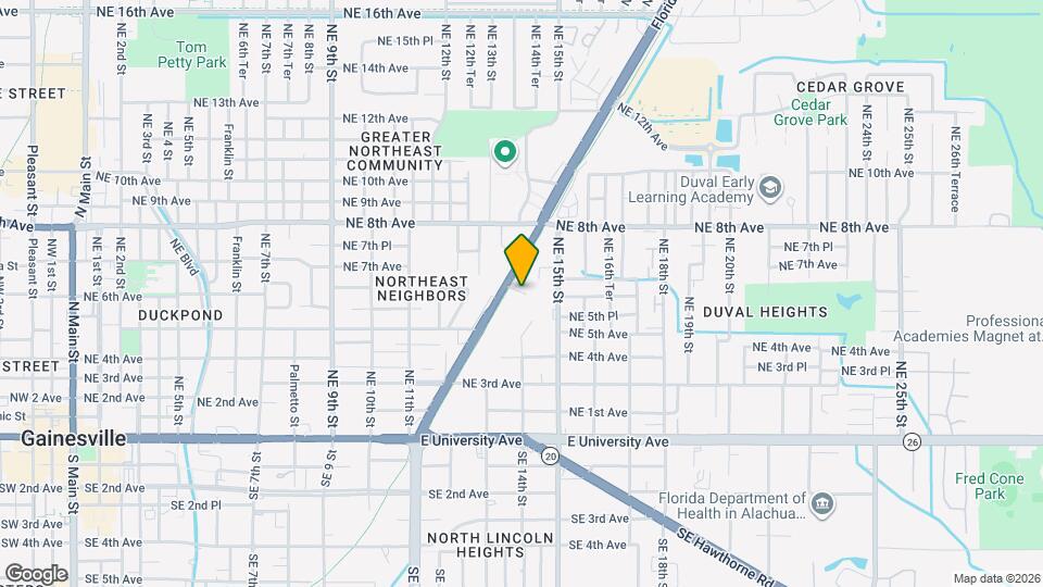 649 NE Waldo Rd Map and Location Details