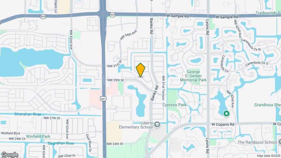 5332 NW 29th Ct Mapa y Detalles de la Ubicación