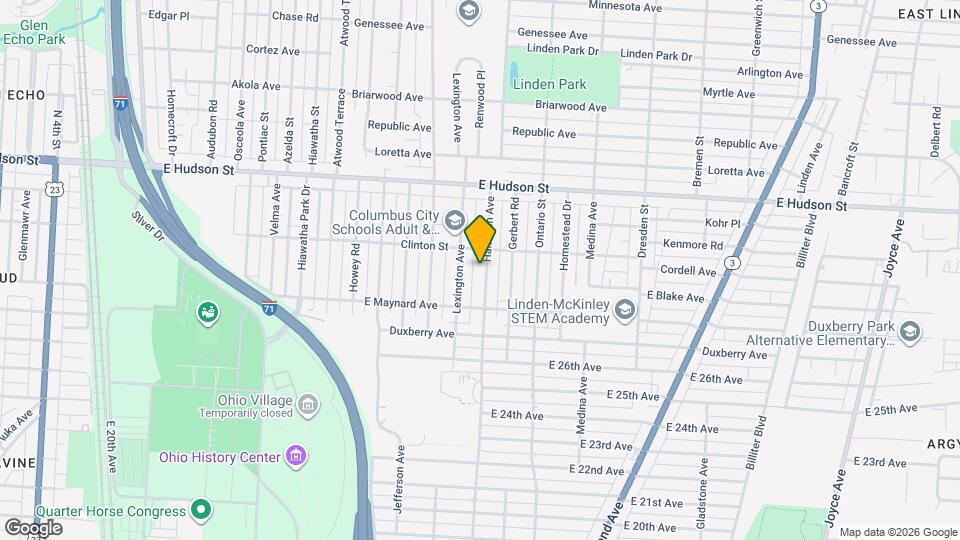 2235 Hamilton Ave Map and Location Details