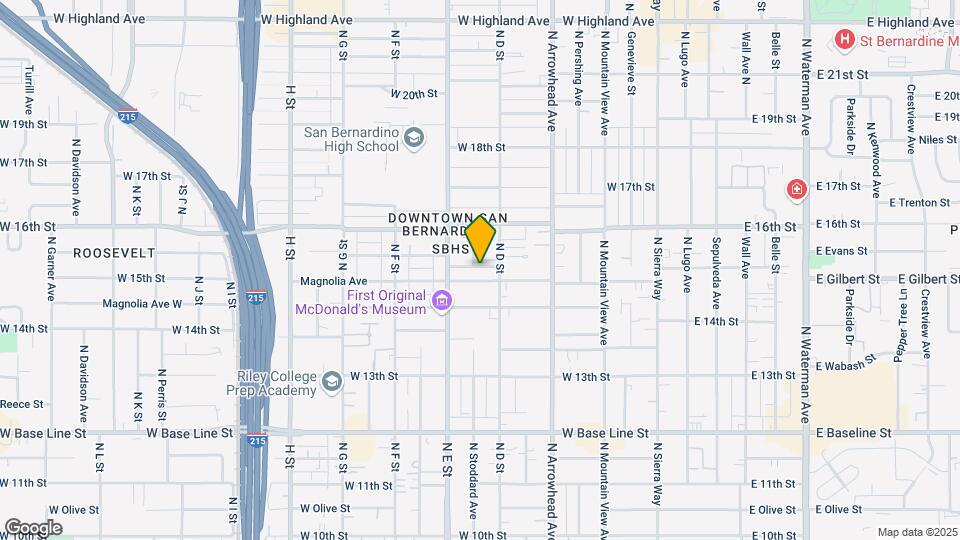 441 W 15th St Mapa y Detalles de la Ubicación