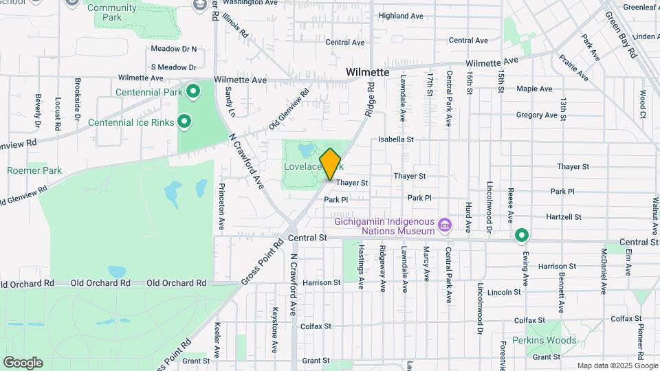 3252 Thayer St Map and Location Details