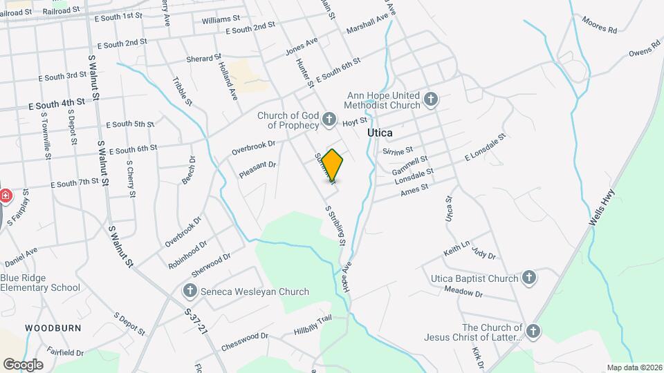 216 Summit St Map and Location Details