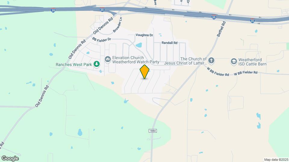 2533 Weatherford Heights Dr Map and Location Details
