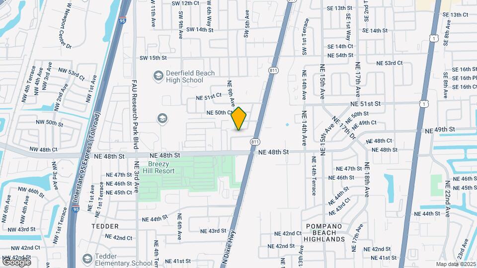 910 NE 49th St Map and Location Details