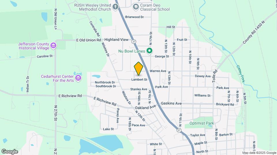1710 Lambert Ave Map and Location Details