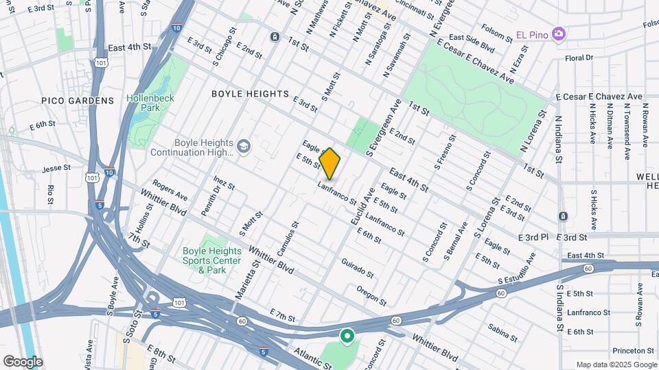 473-475 S Savannah St Map and Location Details