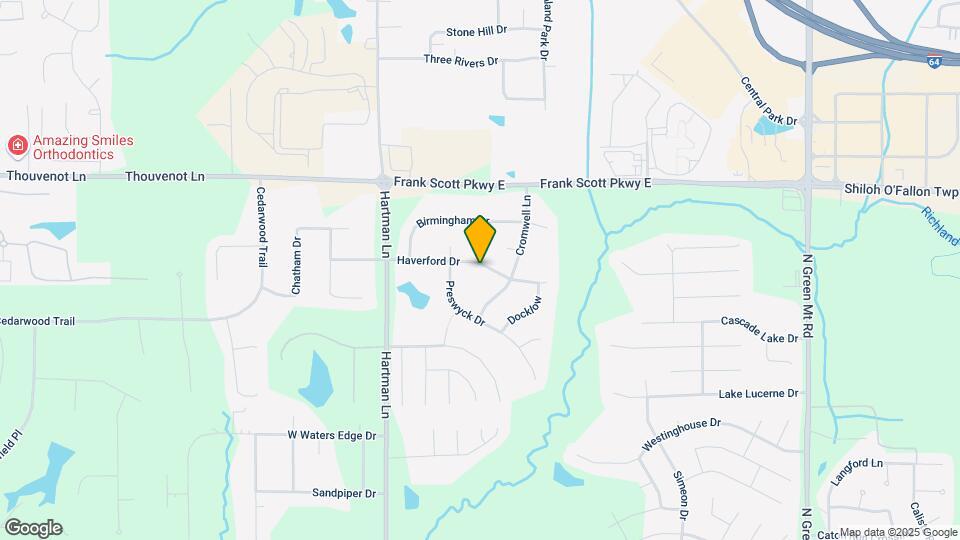 2244 Haverford Dr Map and Location Details