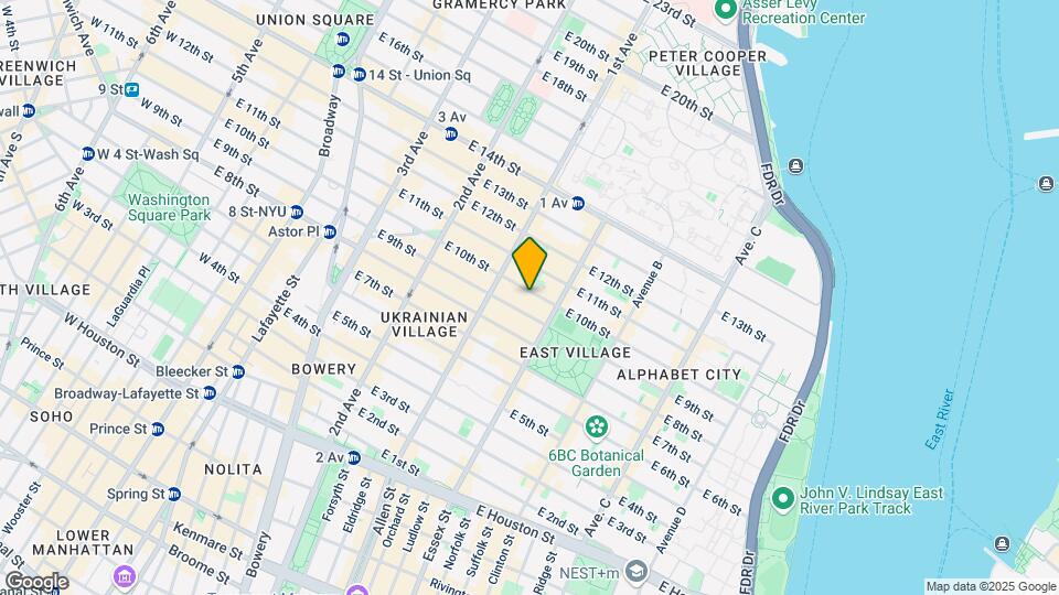 274 E Tenth St Mapa y Detalles de la Ubicación