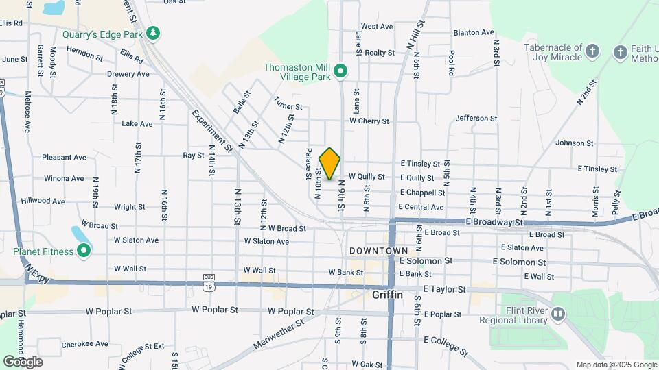 315 W Chappell St Map and Location Details
