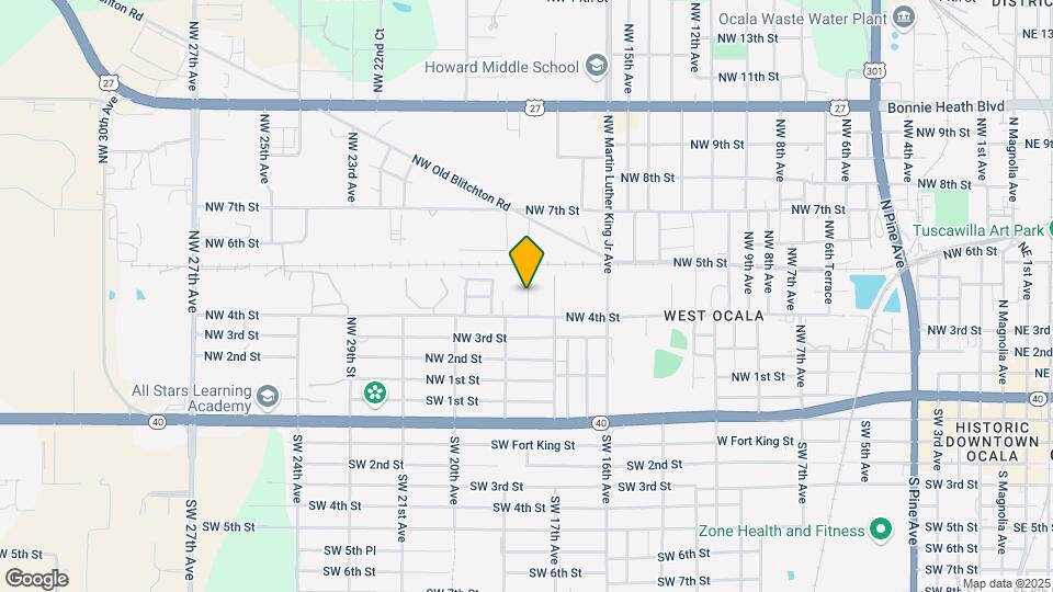 442 NW 18th Ave Map and Location Details