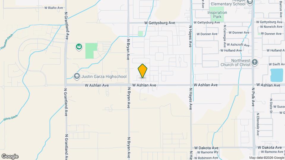 4026 N Brent Ave Map and Location Details