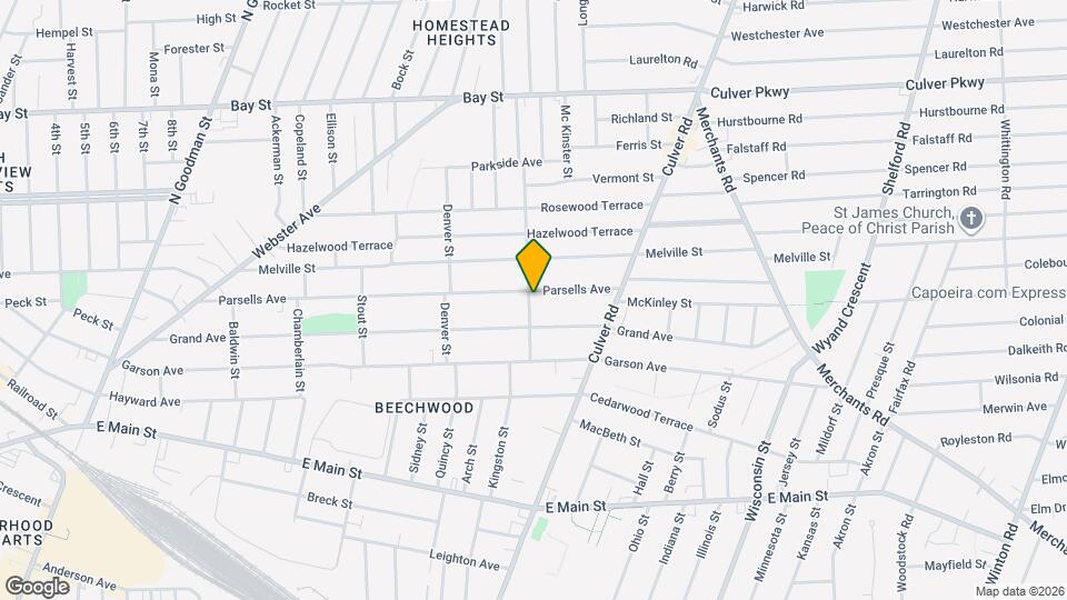 461 Parsells Ave Map and Location Details