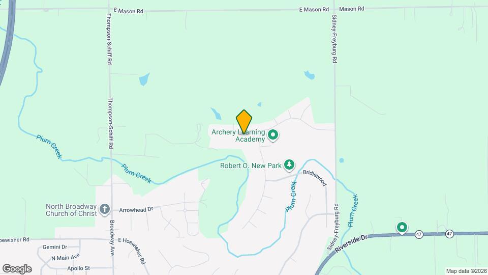 961 Winter Ridge Dr Map and Location Details