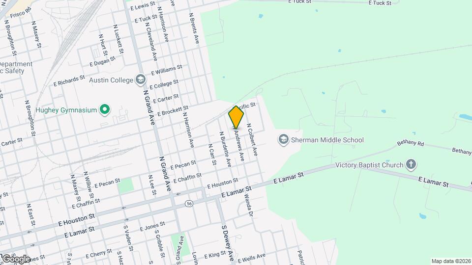 405 N Andrews Ave Map and Location Details