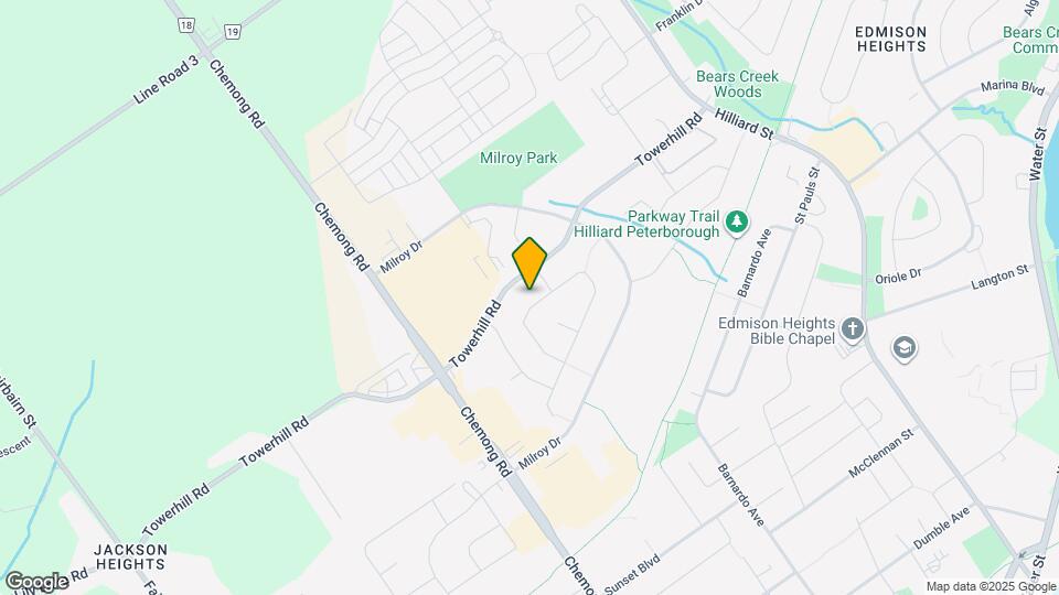 1199 Baker St Map and Location Details