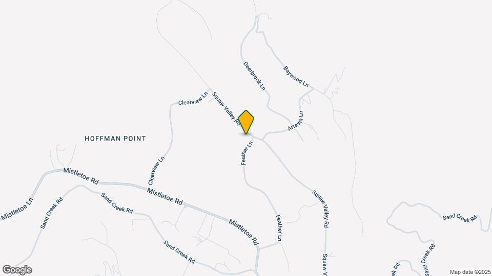 38227 Squaw Valley Rd Mapa y Detalles de la Ubicación