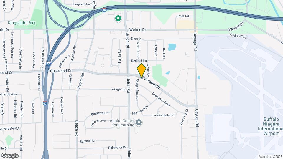 1271 Cleveland Dr Map and Location Details