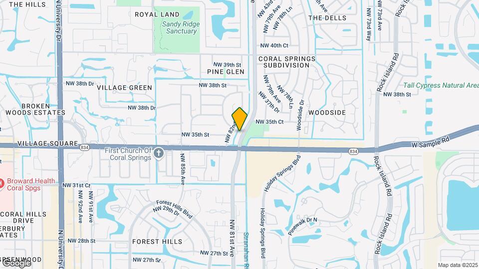 3408 Riverside Dr Map and Location Details