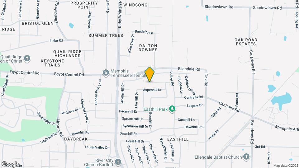 6903 Ash Hill Ln Map and Location Details