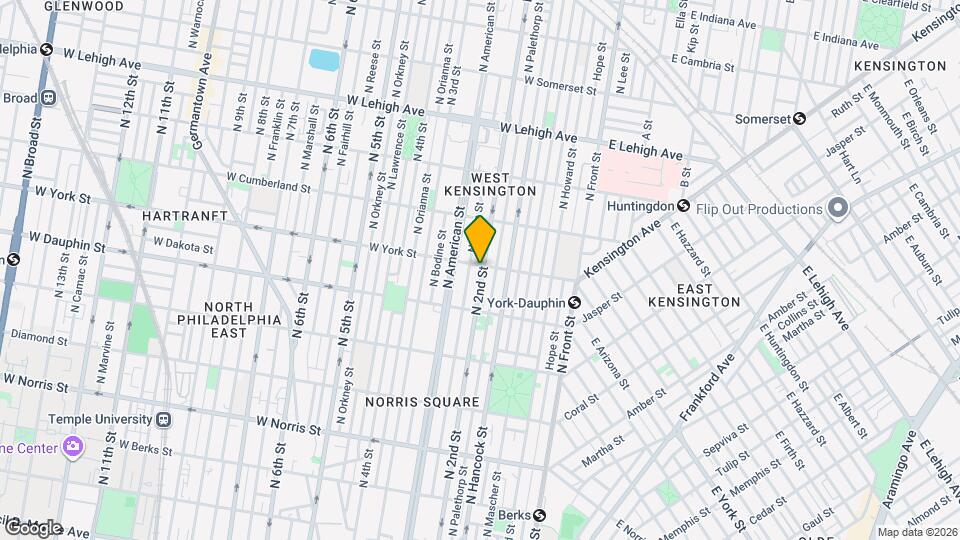 2336 N 2nd St Map and Location Details