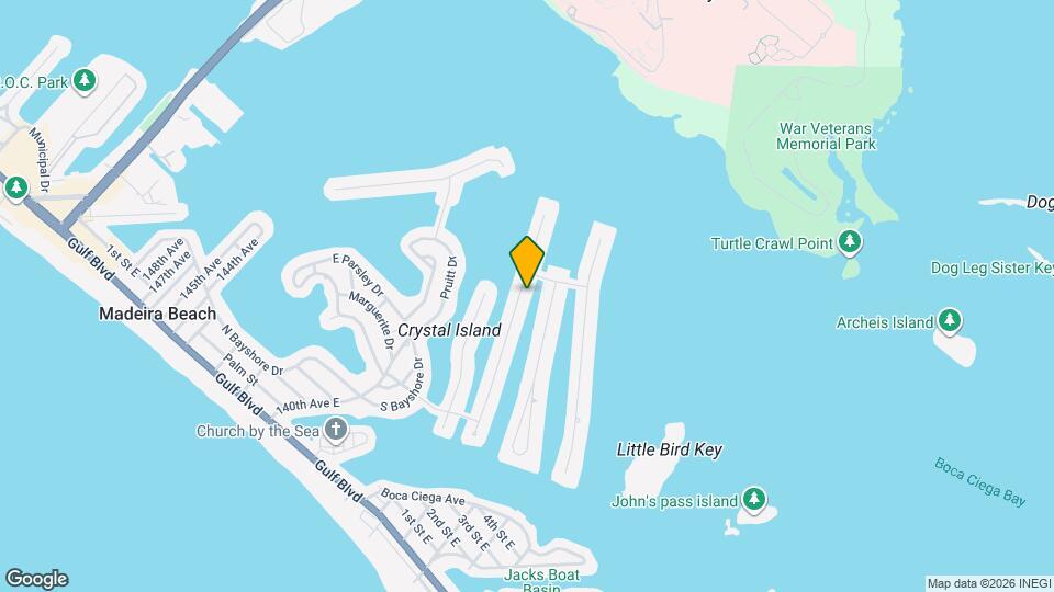 551 Crystal Dr Map and Location Details