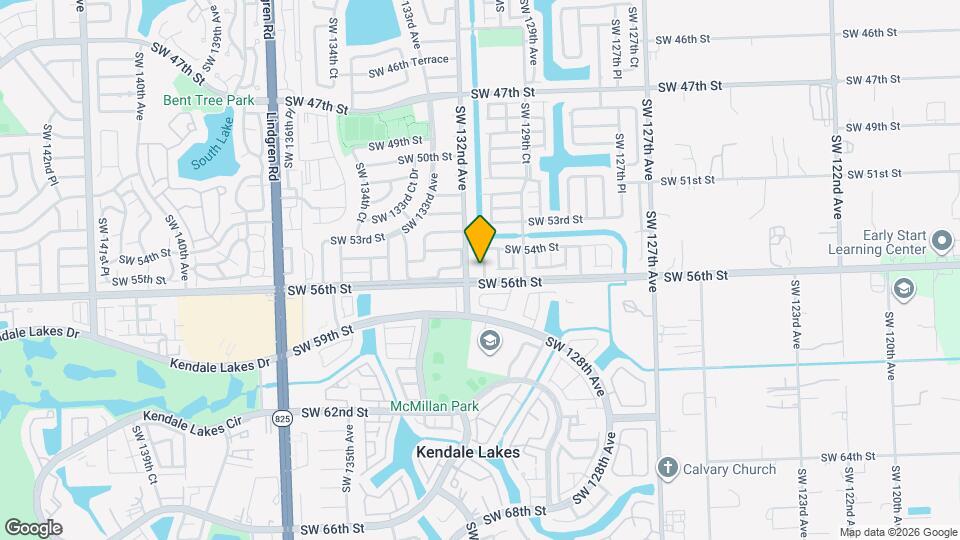 5428 SW 131st Ct Map and Location Details