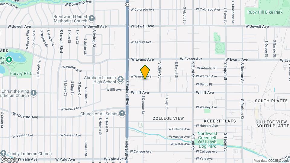 2212 S Decatur St Map and Location Details